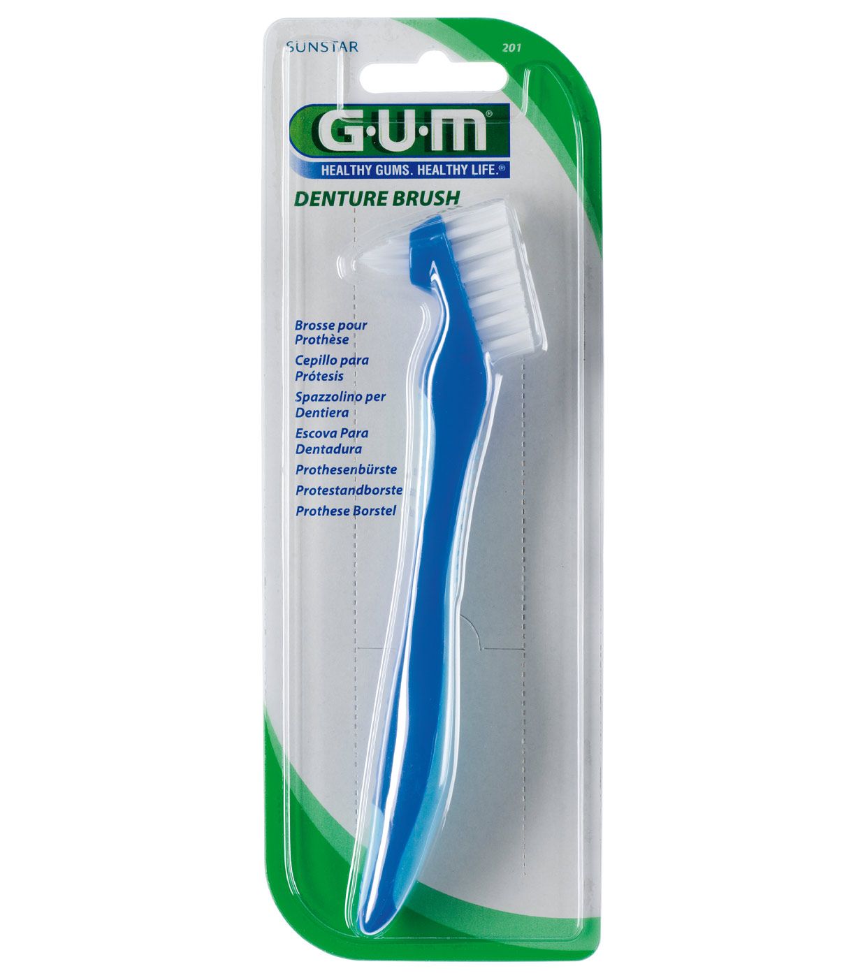 Thienel Dental Prothesenbürste - Ergonomische Zahnprothesen Reinigung