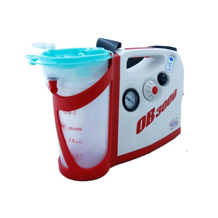 Boscarol® OB 3000 FM Doppelkolben-Absaugpumpe mit 1000 ml Mehrweg