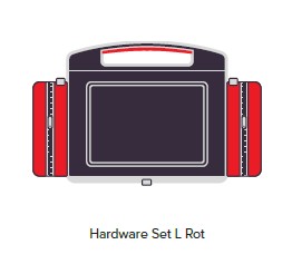 Skillqube Hardware Set L rot
